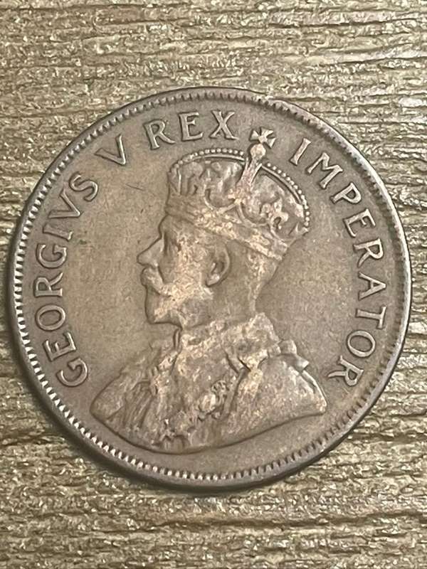 1934 *** Penny *** has wear
