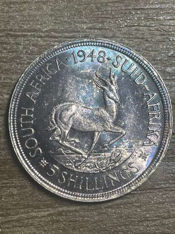 1948 *** 5 Shilling *** SS grade candidate