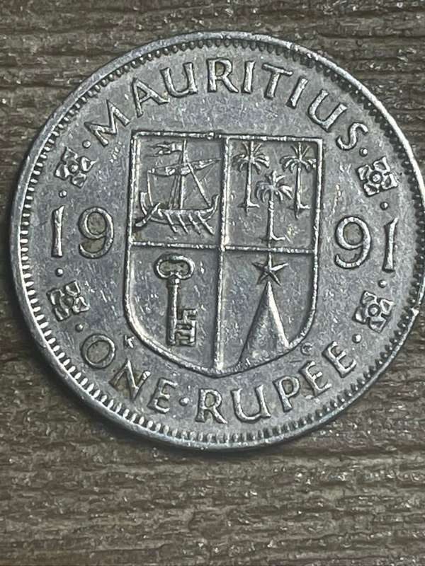 1991 *** Mauritius 1 Rupee *** priced to sell