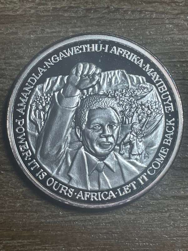 no date *** Mandela Medal *** USA issue