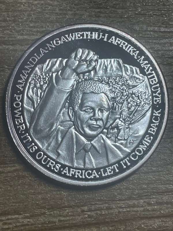 no date *** Mandela Medal *** USA issue