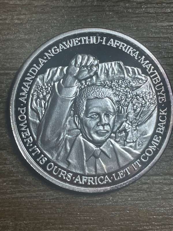 no date *** Mandela Medal *** USA issue
