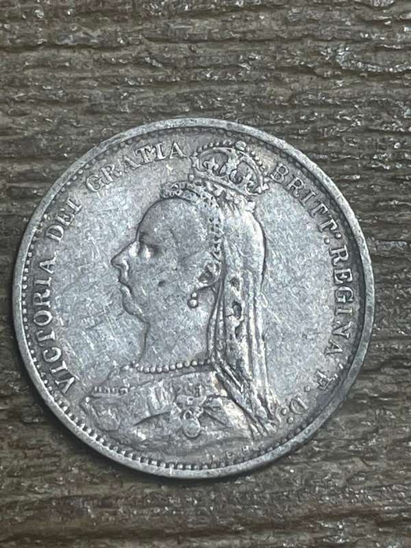 1888 *** British 6P *** highly collectable