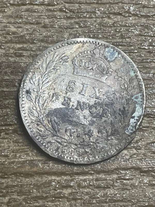1889 *** British 6P *** highly collectable