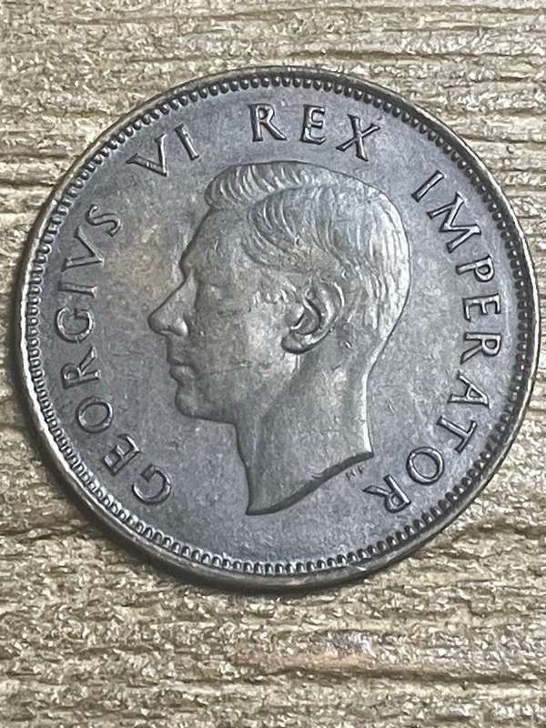 1943 *** 1/2 Penny *** possible unc