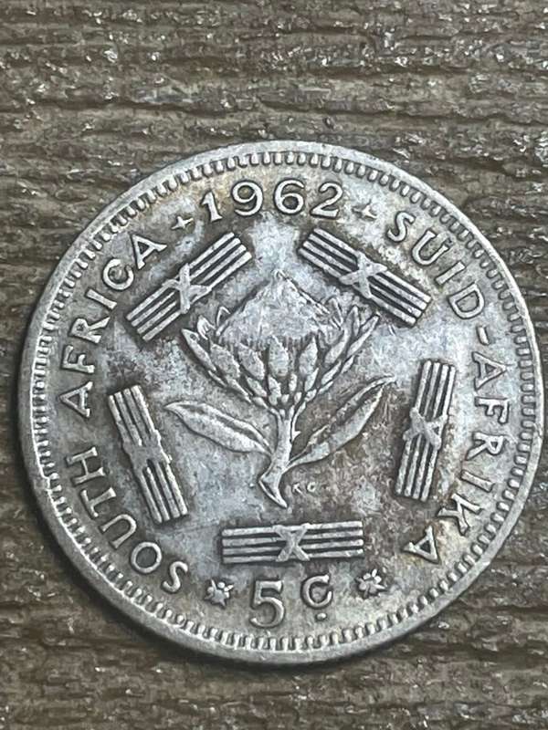 1962 *** 5c *** vf condition