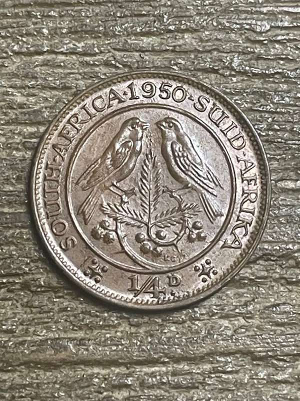 1950 *** 1/4P *** uncirculated condition