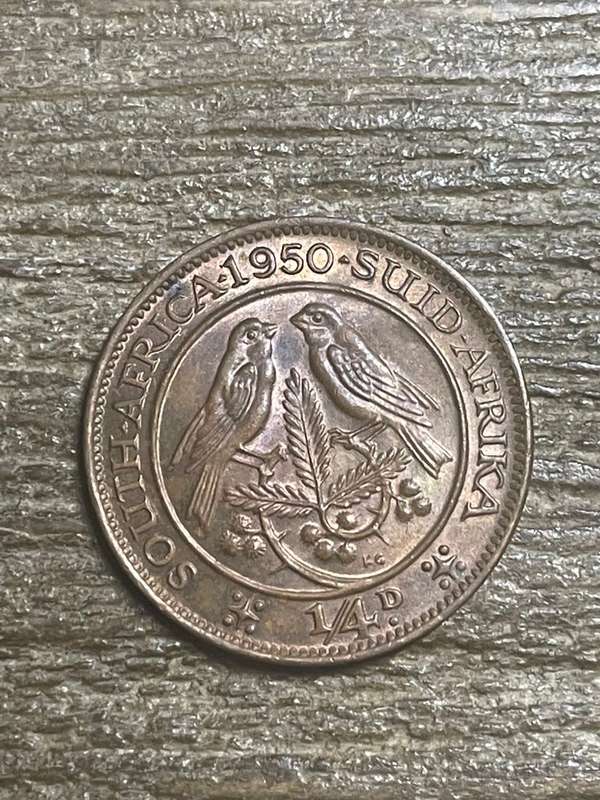 1950 *** 1/4P *** Uncirculated
