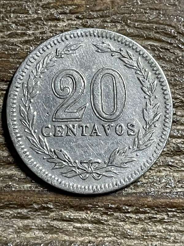 1923 *** Argentina 20 centavos *** Seldom offered