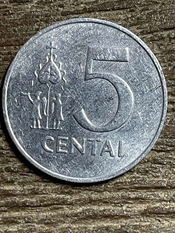 1991 *** Lietuva 5 cental *** Priced to sell