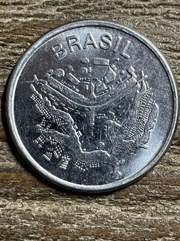 1984 *** Brazil 50 cruzeiros *** Beautiful designed coin