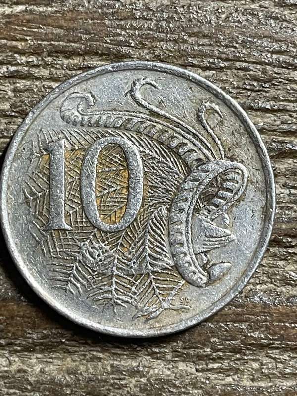 1999 Australian 10c Coin AU/UNC