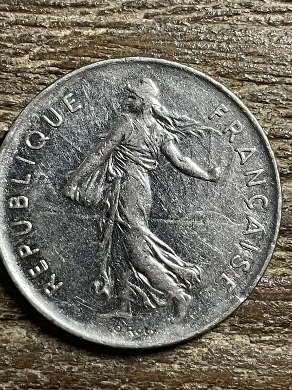 1978 *** French 5 Franc *** au details