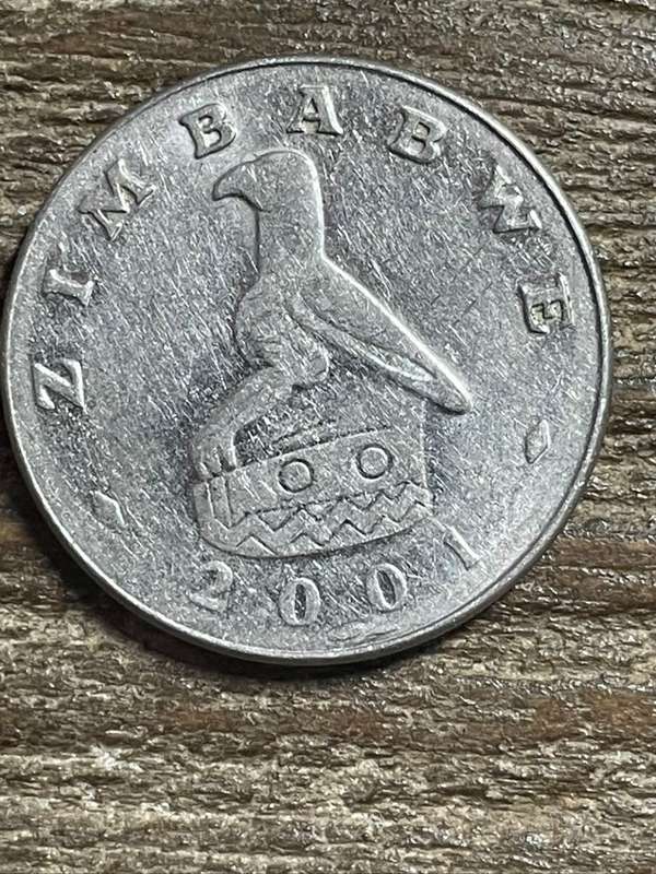 2001 *** Zimbabwe $1 *** au condition