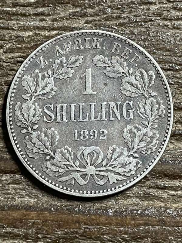 1892 *** Shilling *** Collect ZAR