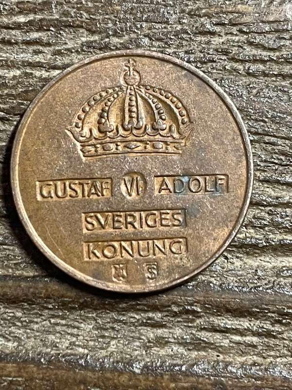 1954 *** Swedish 2 ore *** Not many on sale