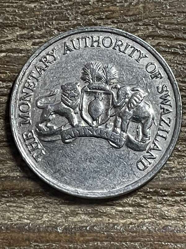 Swaziland Casino Coin *** Royal Swazi Casino *** 20c