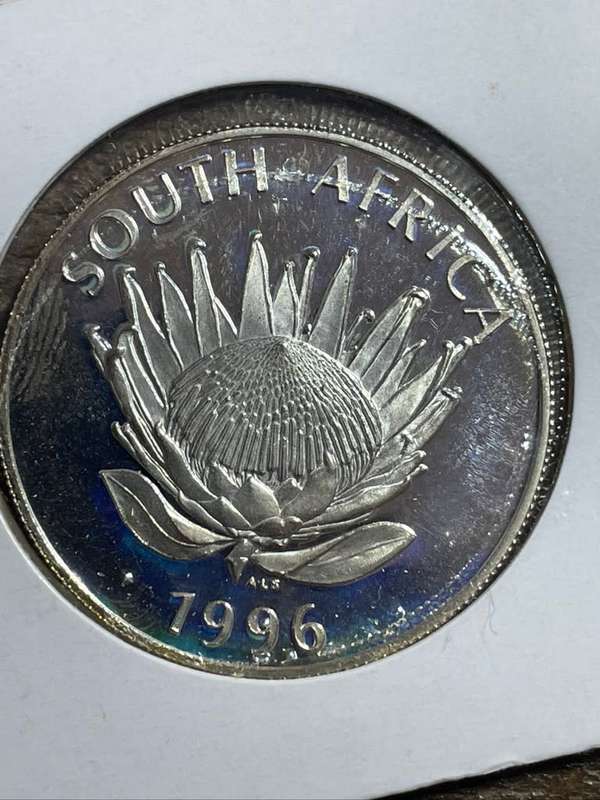 1996 *** Silver R1  uncirculated *** Constitution