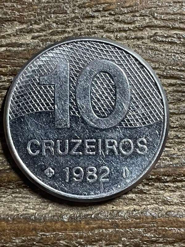 1982 *** Brazil 10 Cruzeiro *** collect world coins