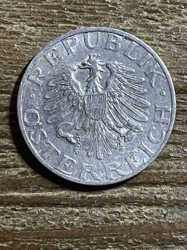 1947 *** Osterreich 2 schilling ***  aluminium coin