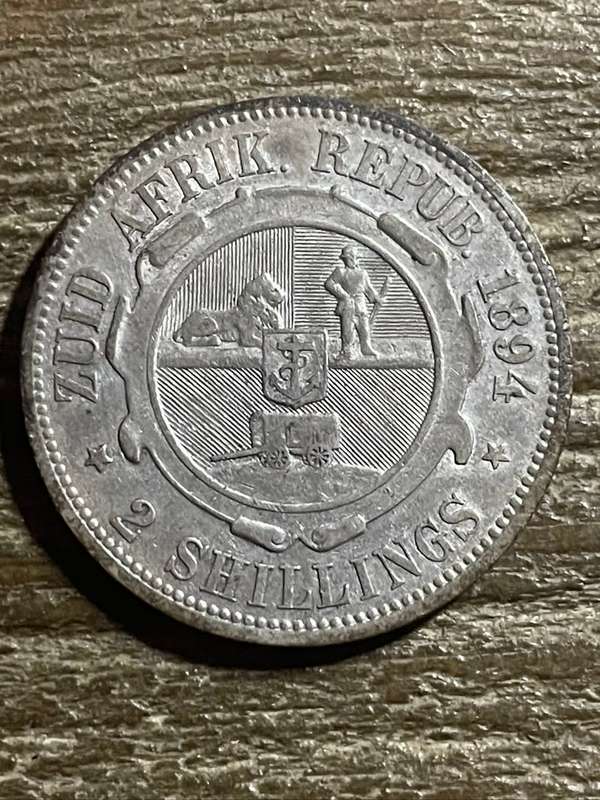 1894 *** 2 Shilling *** vf condition