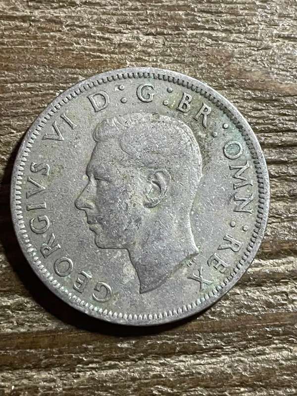 1948 *** British 2 1/2 Shilling  *** vf condition