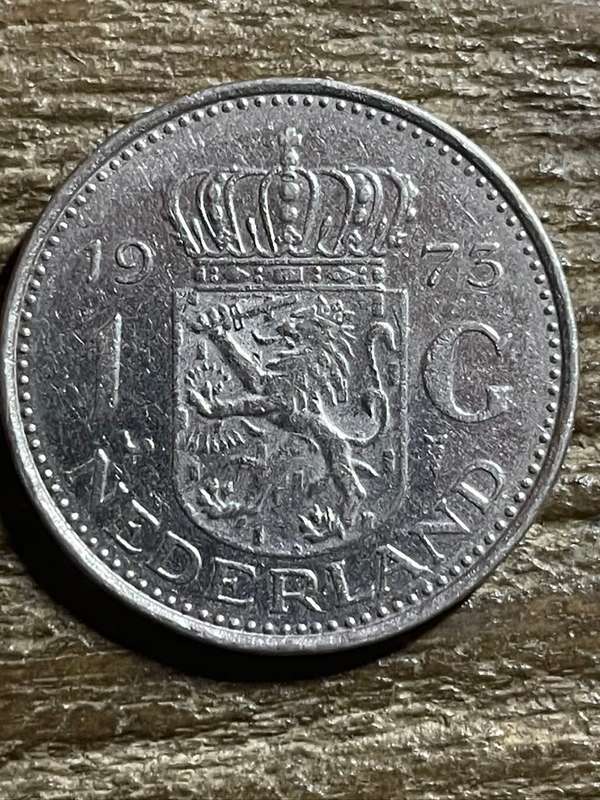 1975 *** netherlands 1 Gulden *** a/unc