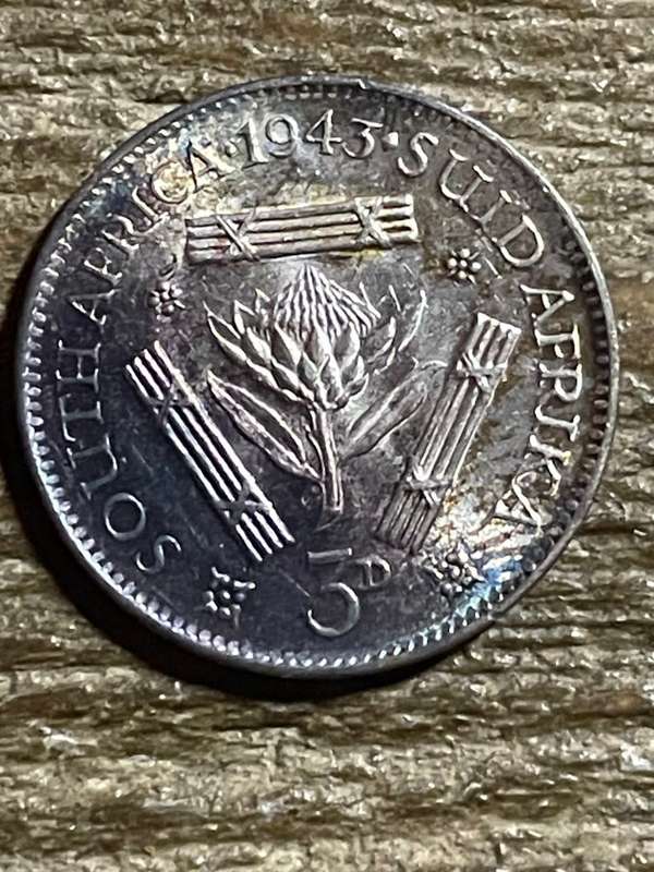 1943 *** 3P *** rich patina