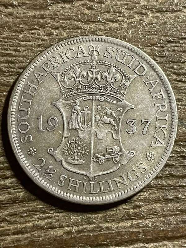 1937 *** 2 1/2 Shilling  *** vf condition