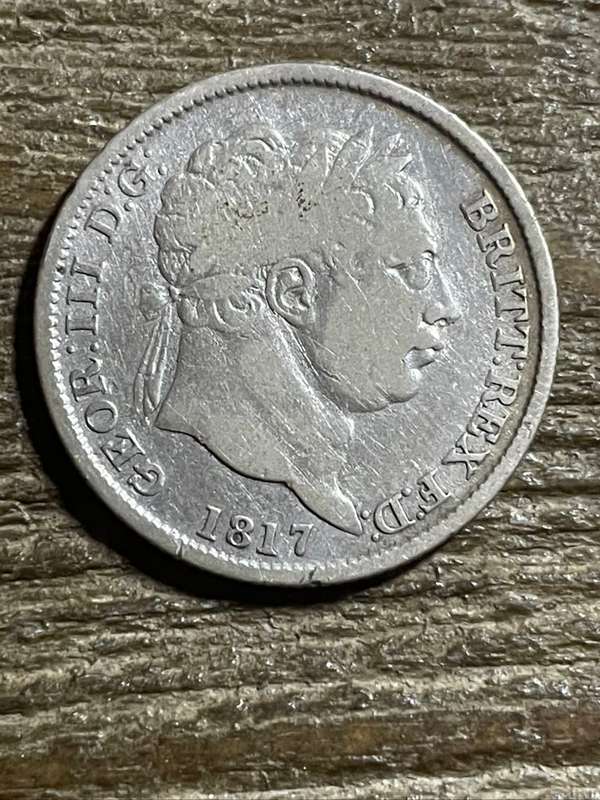 1817 *** George British Shilling *** what a find