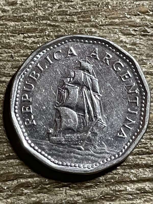 1964 *** Argentina *** 5 peso
