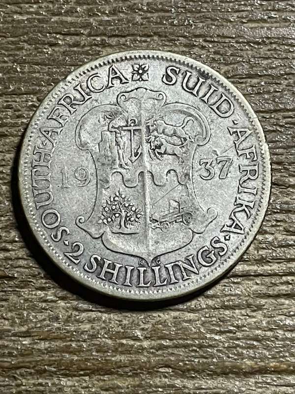 1937 *** 2 Shilling *** vf condition