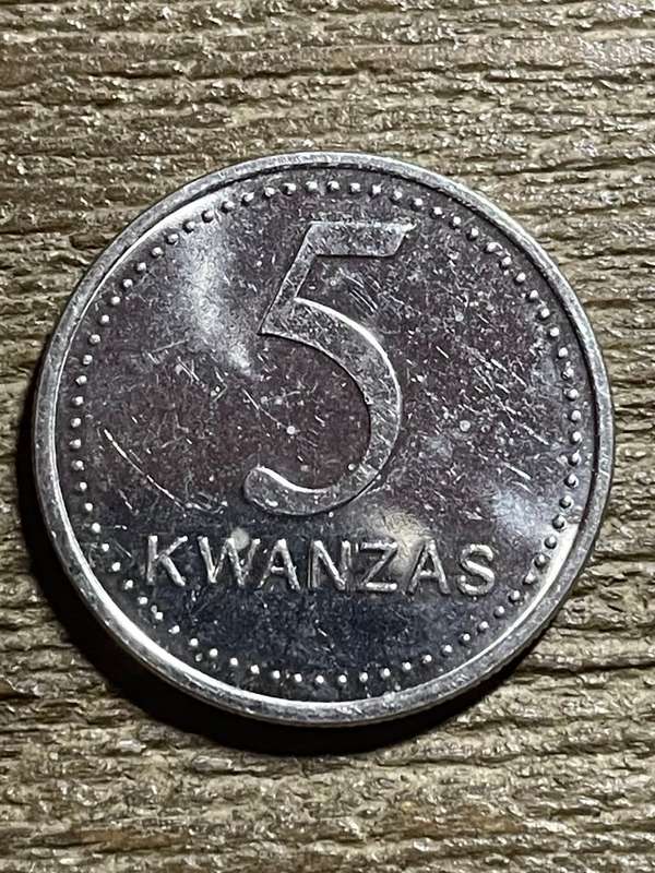 1999 *** Angola 5 kwansa *** a/unc