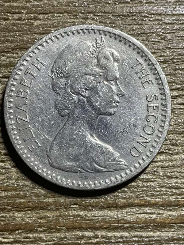 1964 *** Rhodesia 25c /// 2/6 *** a/unc  please see pictures