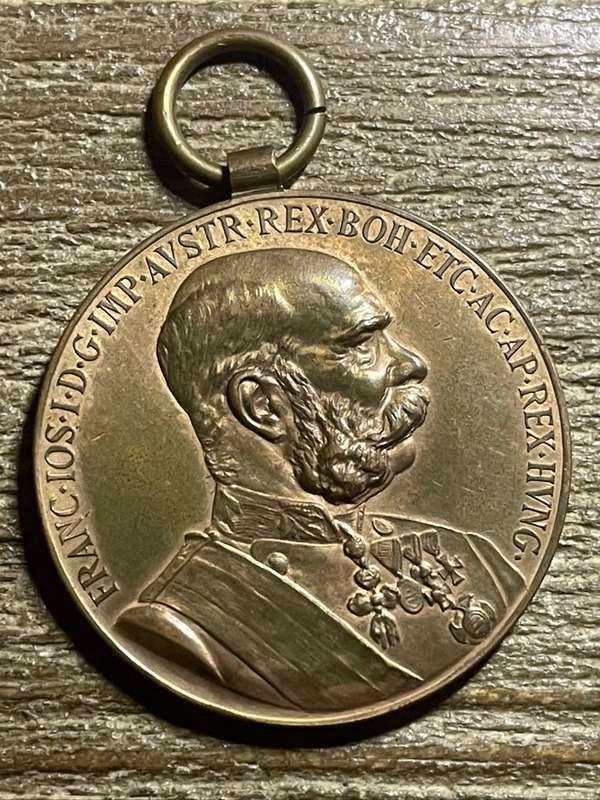 1898 Austria *** FRANZ JOSEPH I  THE JUBILEE MEDAL *** 50 years