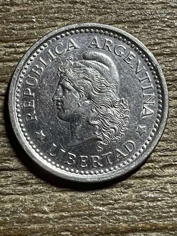 1958 *** Argentina *** 1 peso