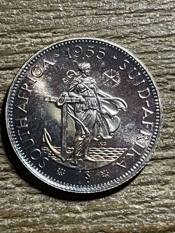 1955 *** Shilling proof *** very collectable condition