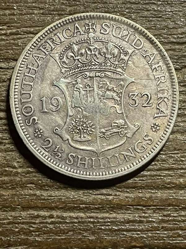 1932 *** 2 1/2 Shilling  *** Low au