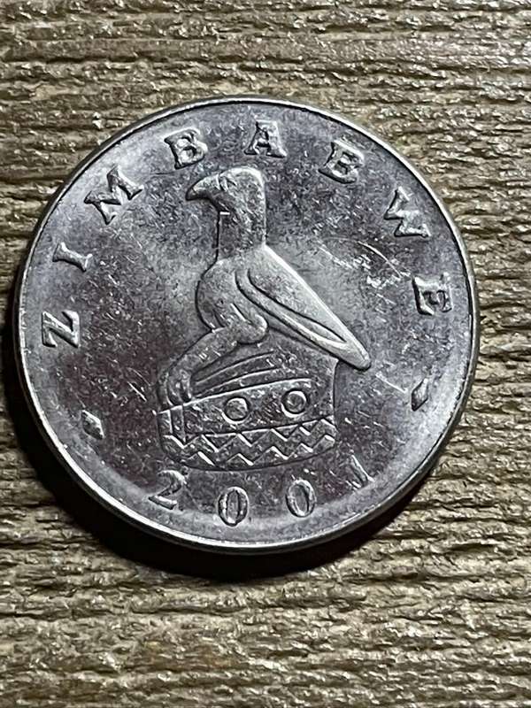 2001 *** Zimbabwe 50c *** worth looking at