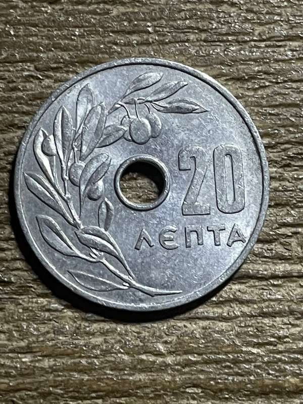 1966 *** Greece 20 Aetna ***