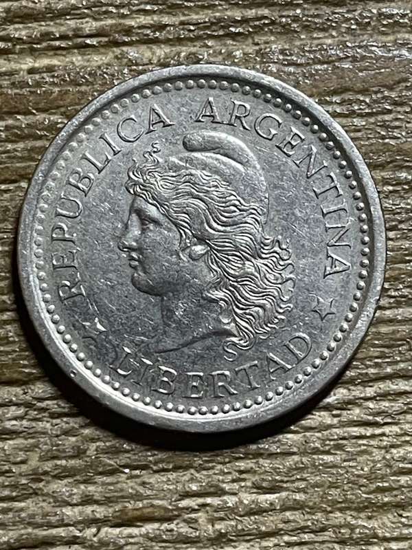 1960 *** Argentina 1 peso ***