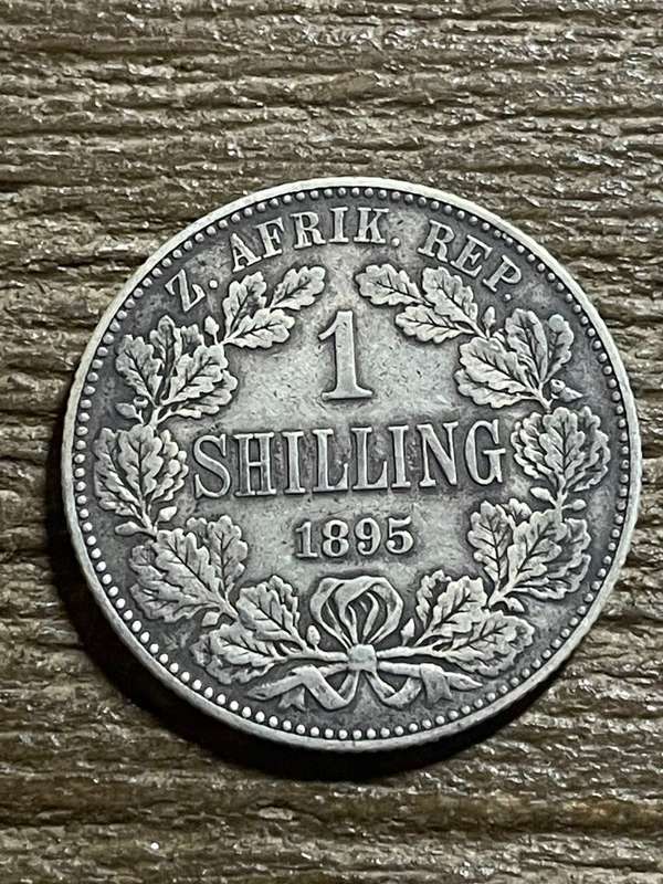 1895 *** Shilling *** EF