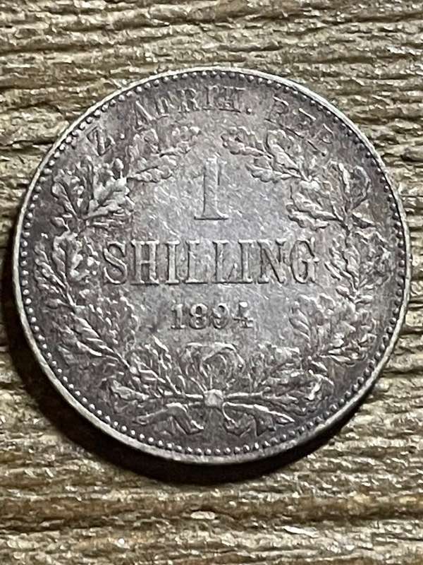 1894 *** Shilling *** vf+