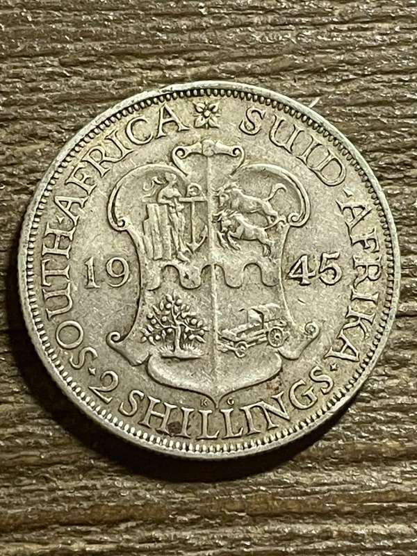 1945 *** 2 Shilling *** vf condition
