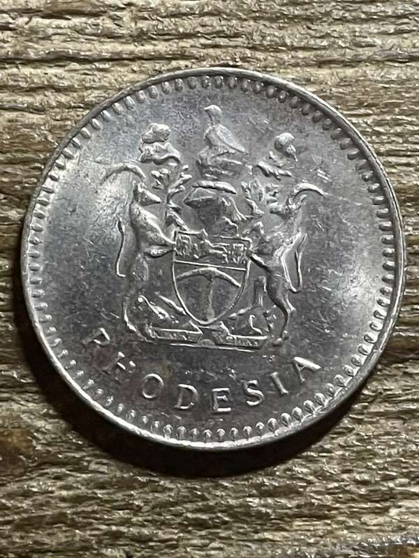 1975 *** Rhodesia 20c *** au details