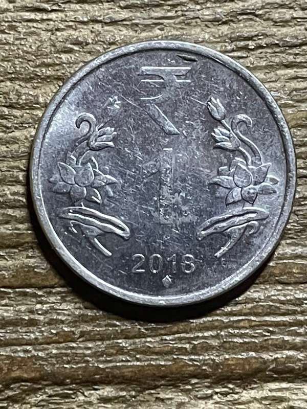 2018 *** India 1 rupee *** a/unc