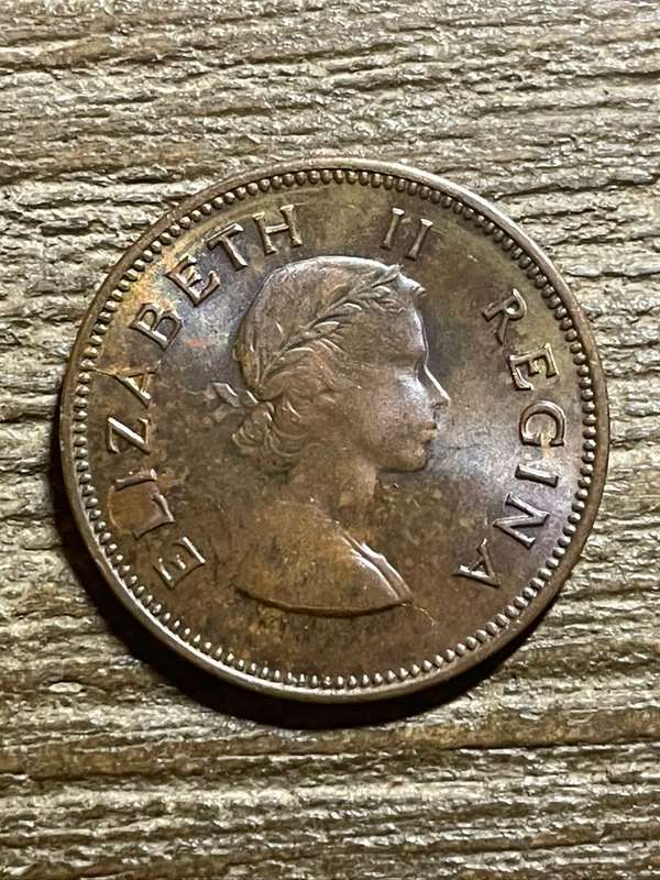 1960 *** 1/2 Penny *** unc