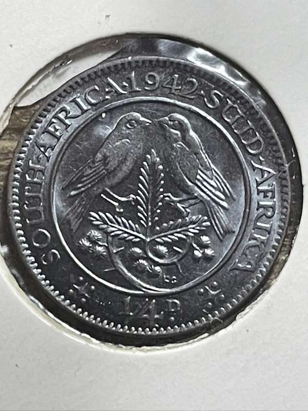 1942 *** 1/4P *** Low unc, but definitely an unc