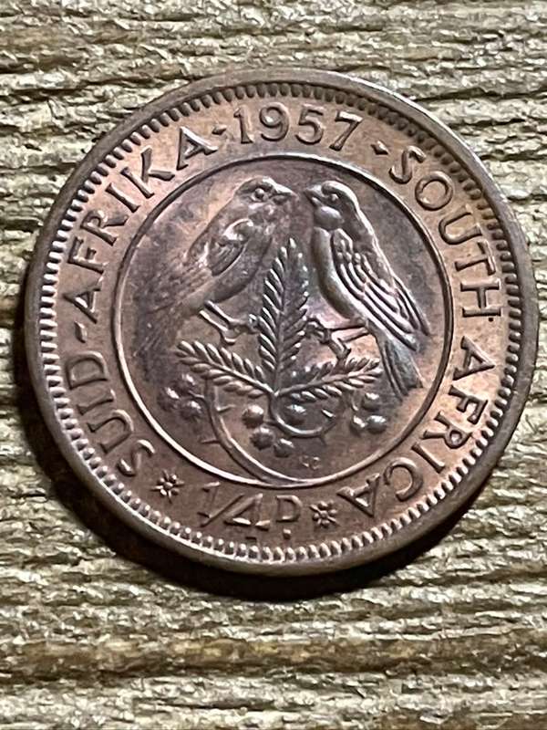 1957 *** 1/4P *** uncirculated condition