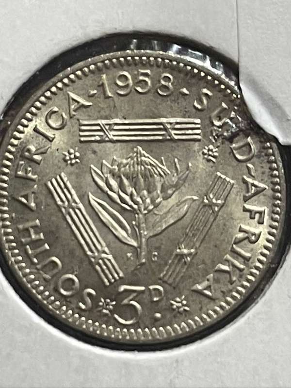 1958 *** 3P *** Brilliant unc, dealer stock